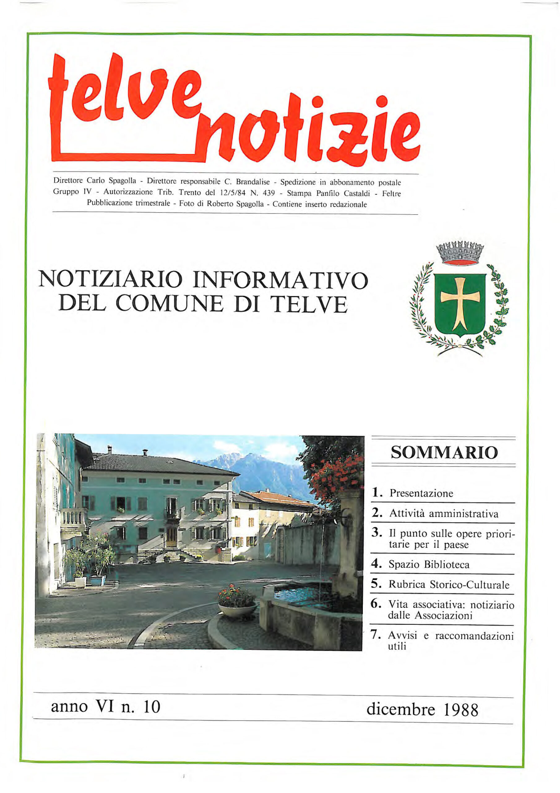 Telve Notizie 10/1988