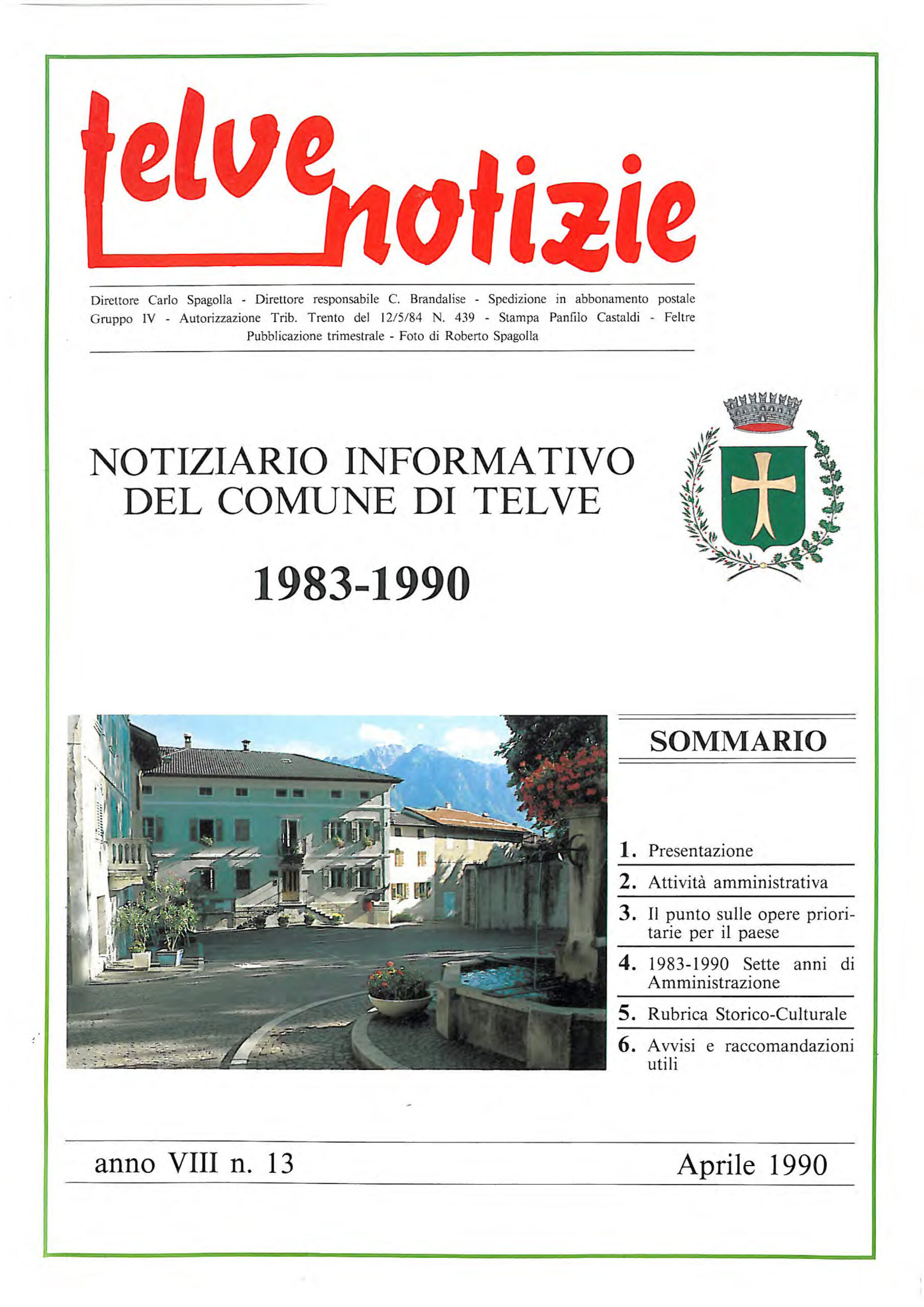 Telve Notizie 13/1990