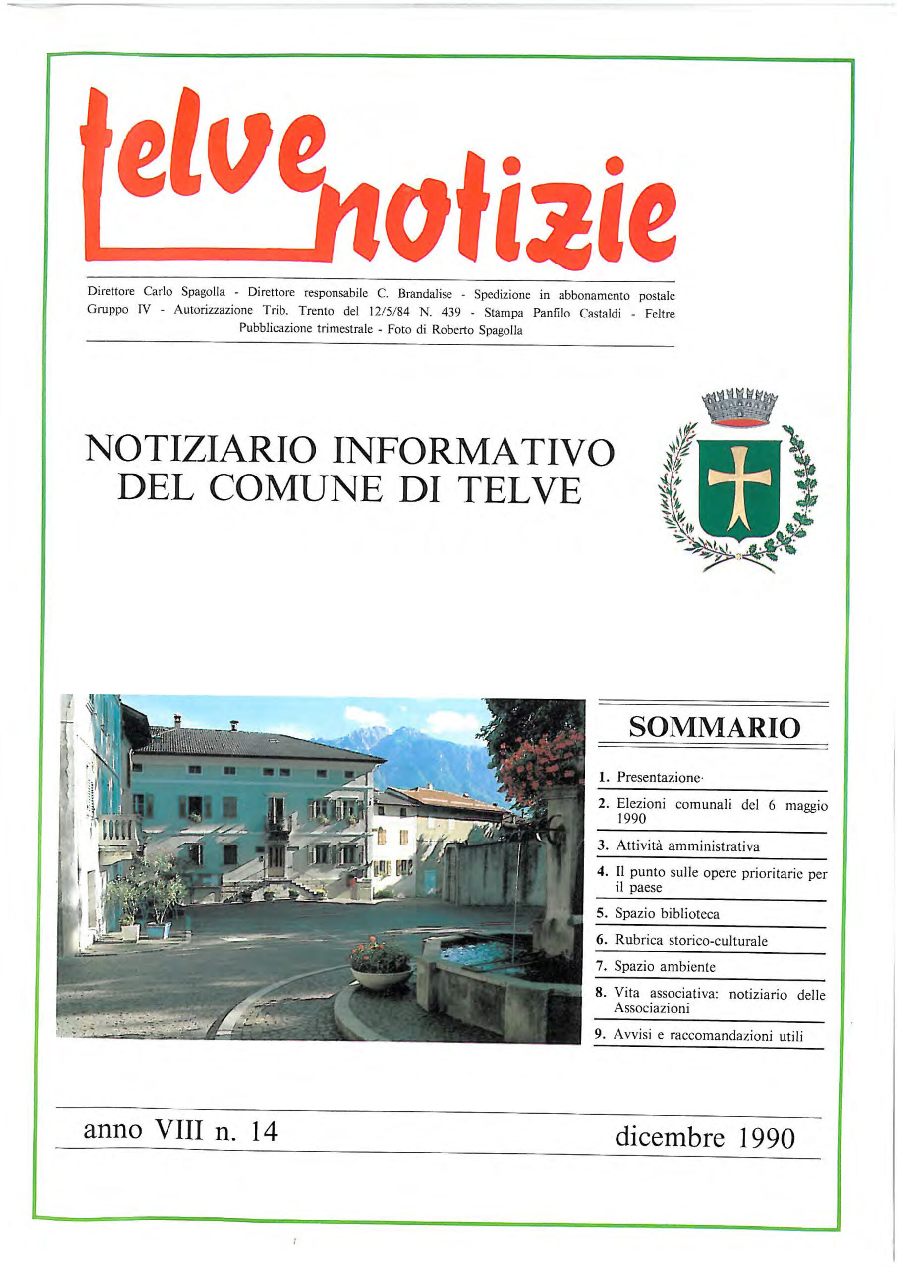 Telve Notizie 14/1990