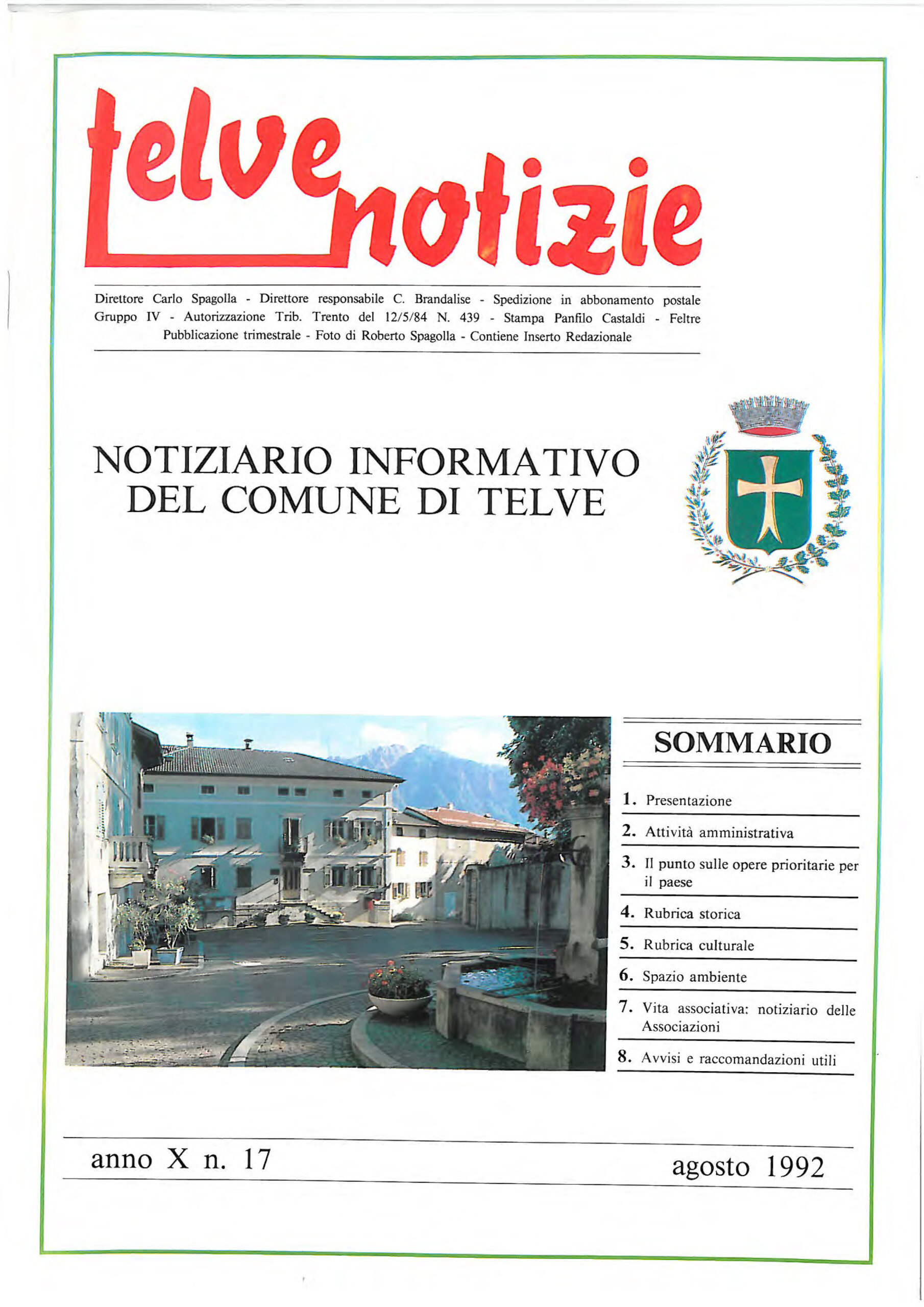 Telve Notizie 17/1992