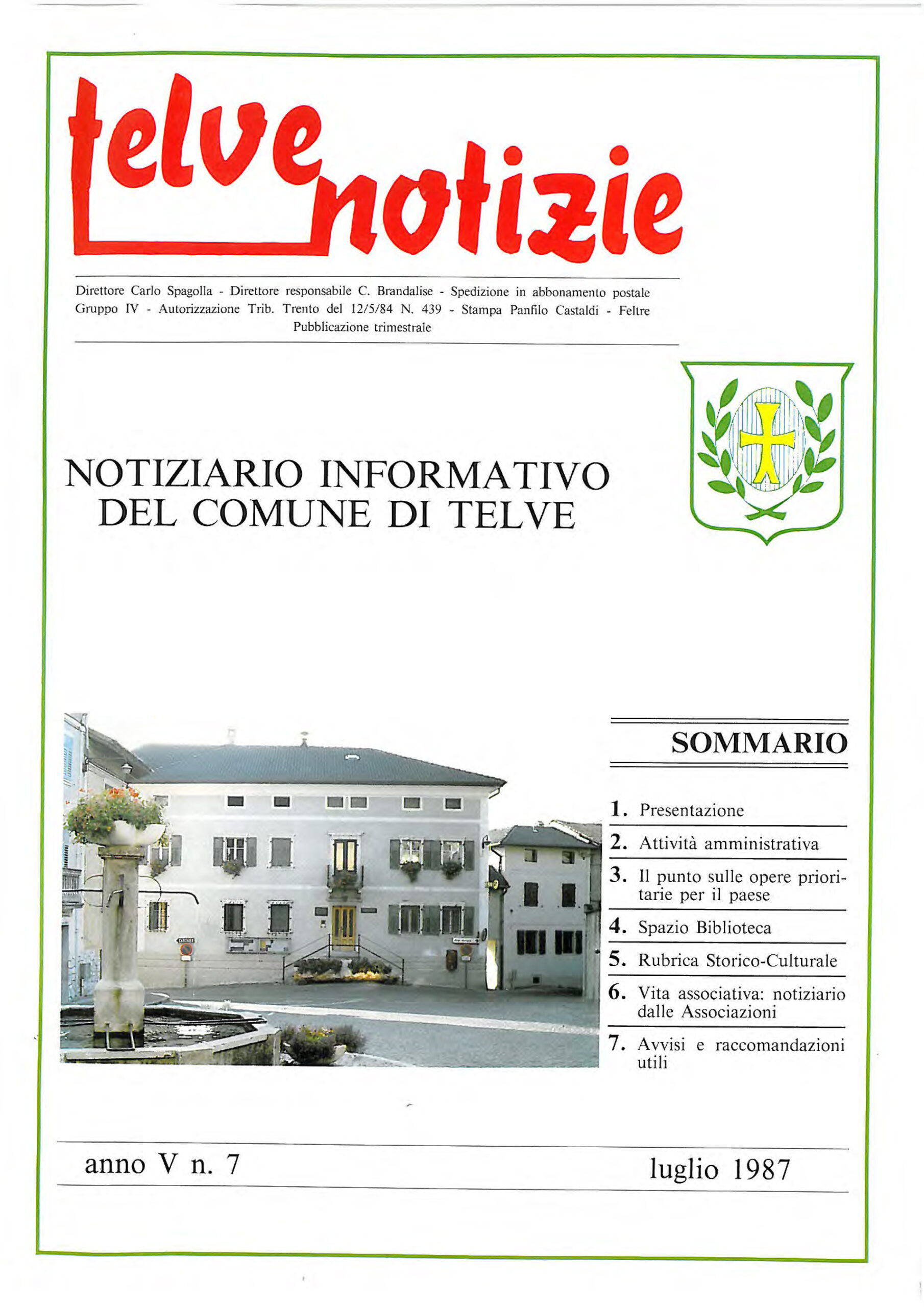 Telve Notizie 7/1987