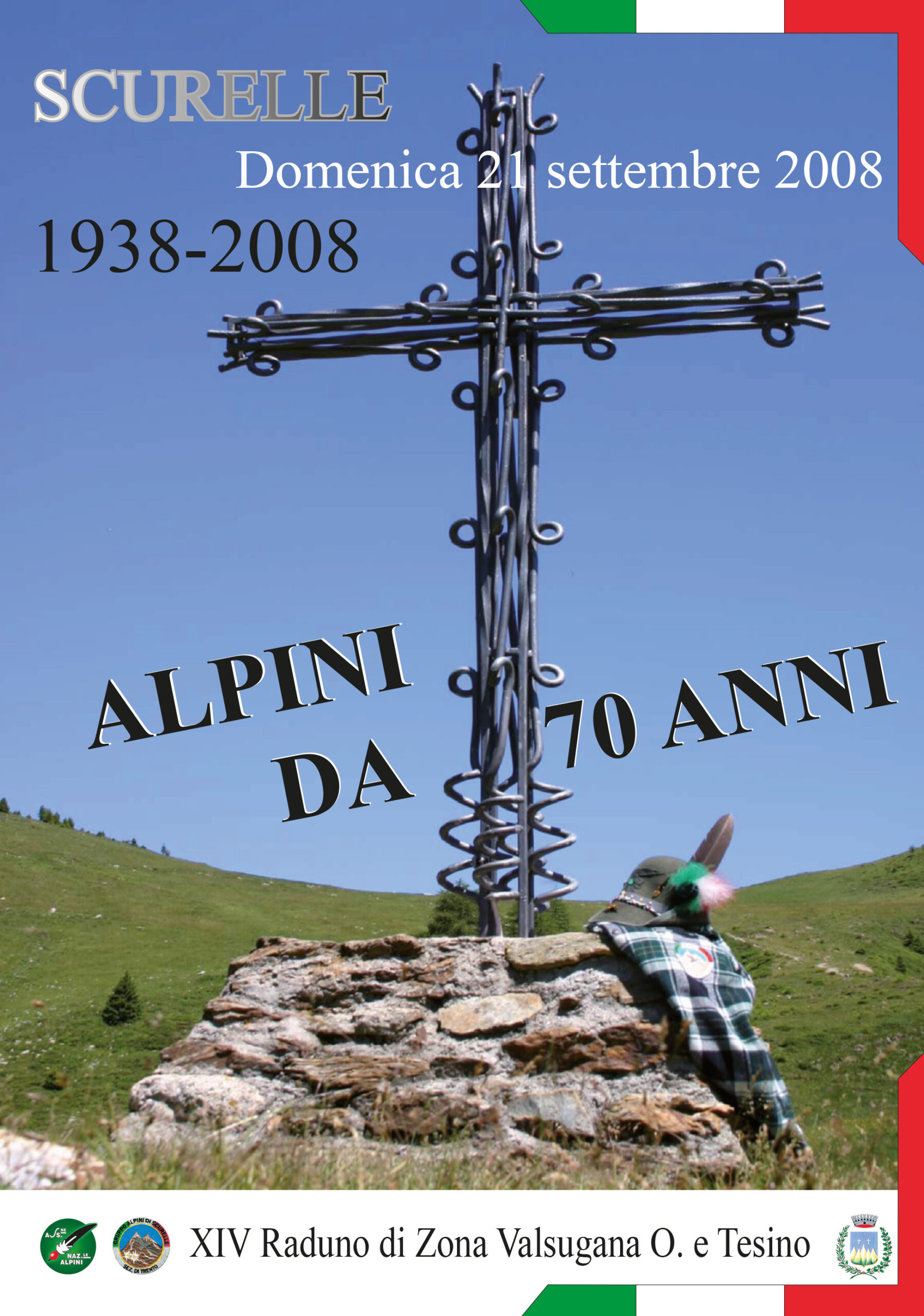 Scurelle 1938-2008. Alpini da 70 anni