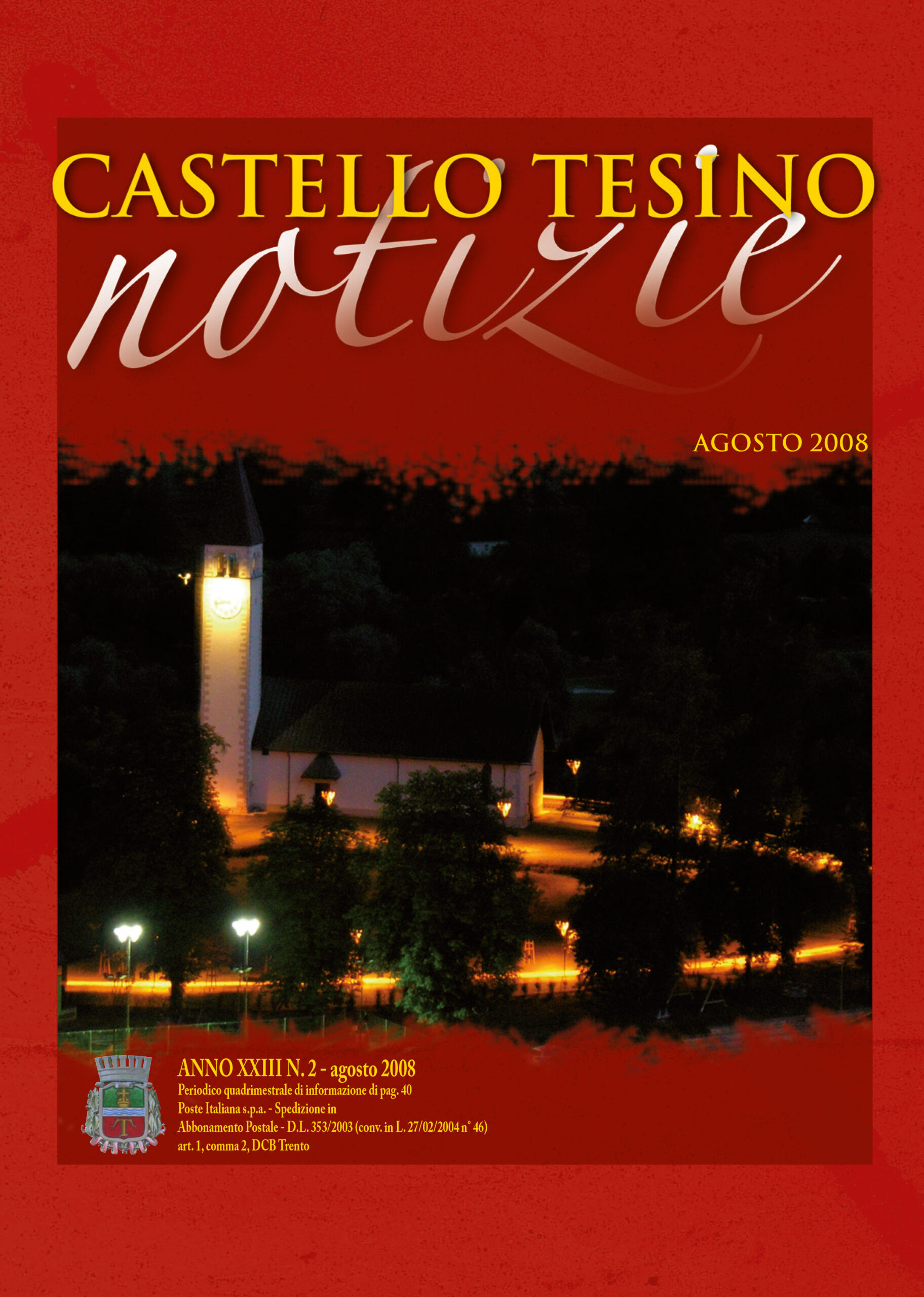 Castello Tesino Notizie 2008/2
