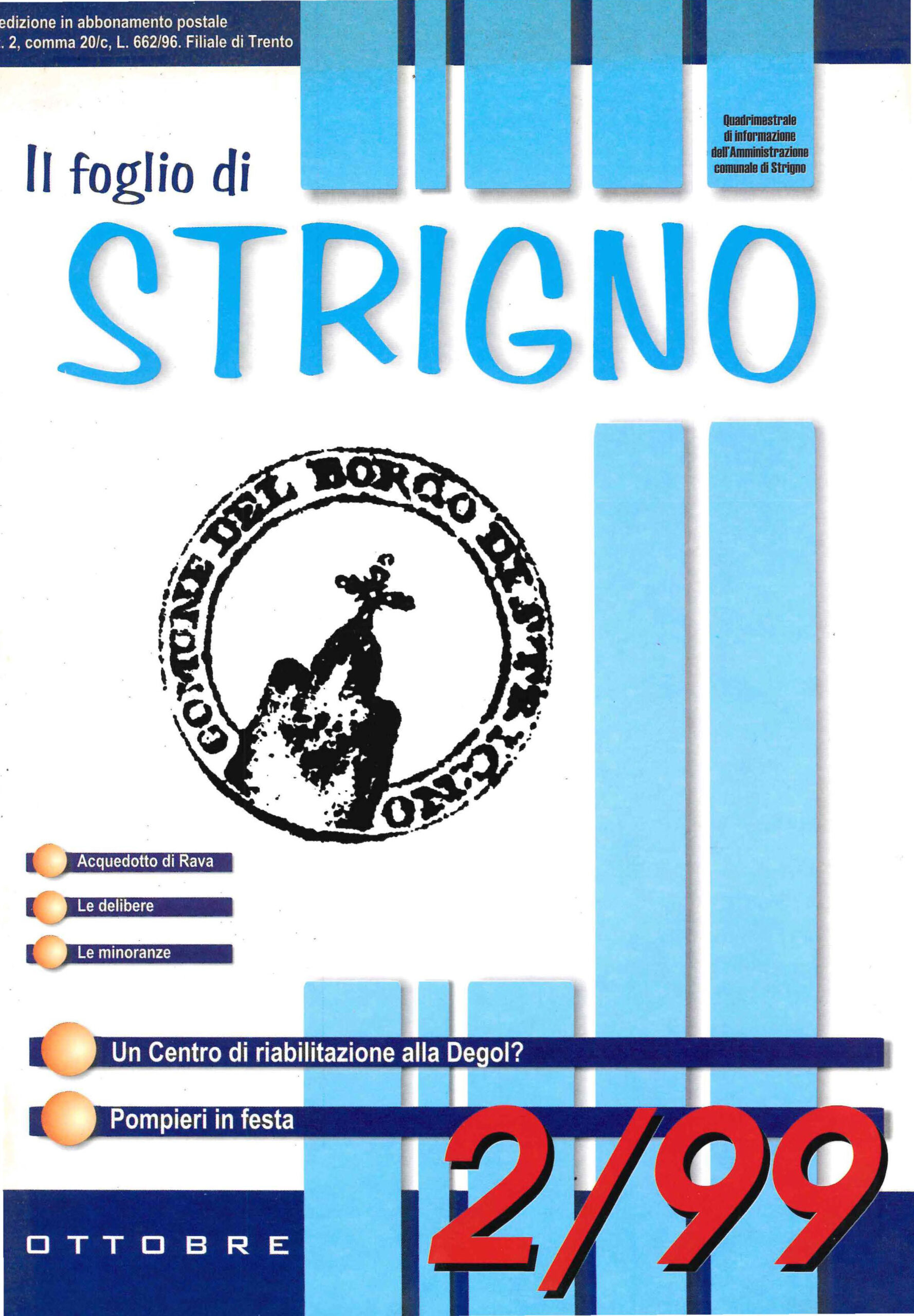 Il Foglio di Strigno 1999/2