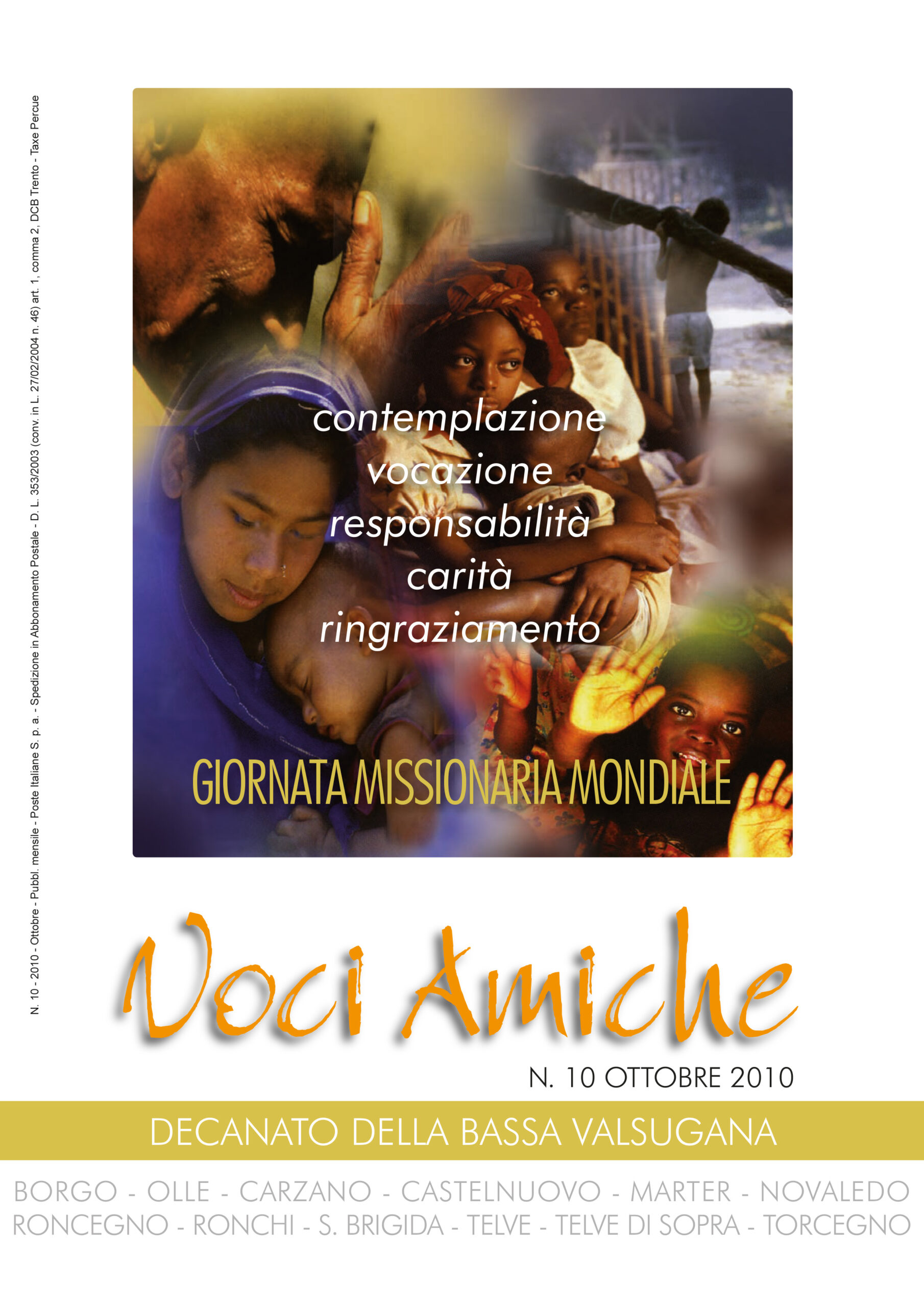 Voci Amiche – Ottobre 2010