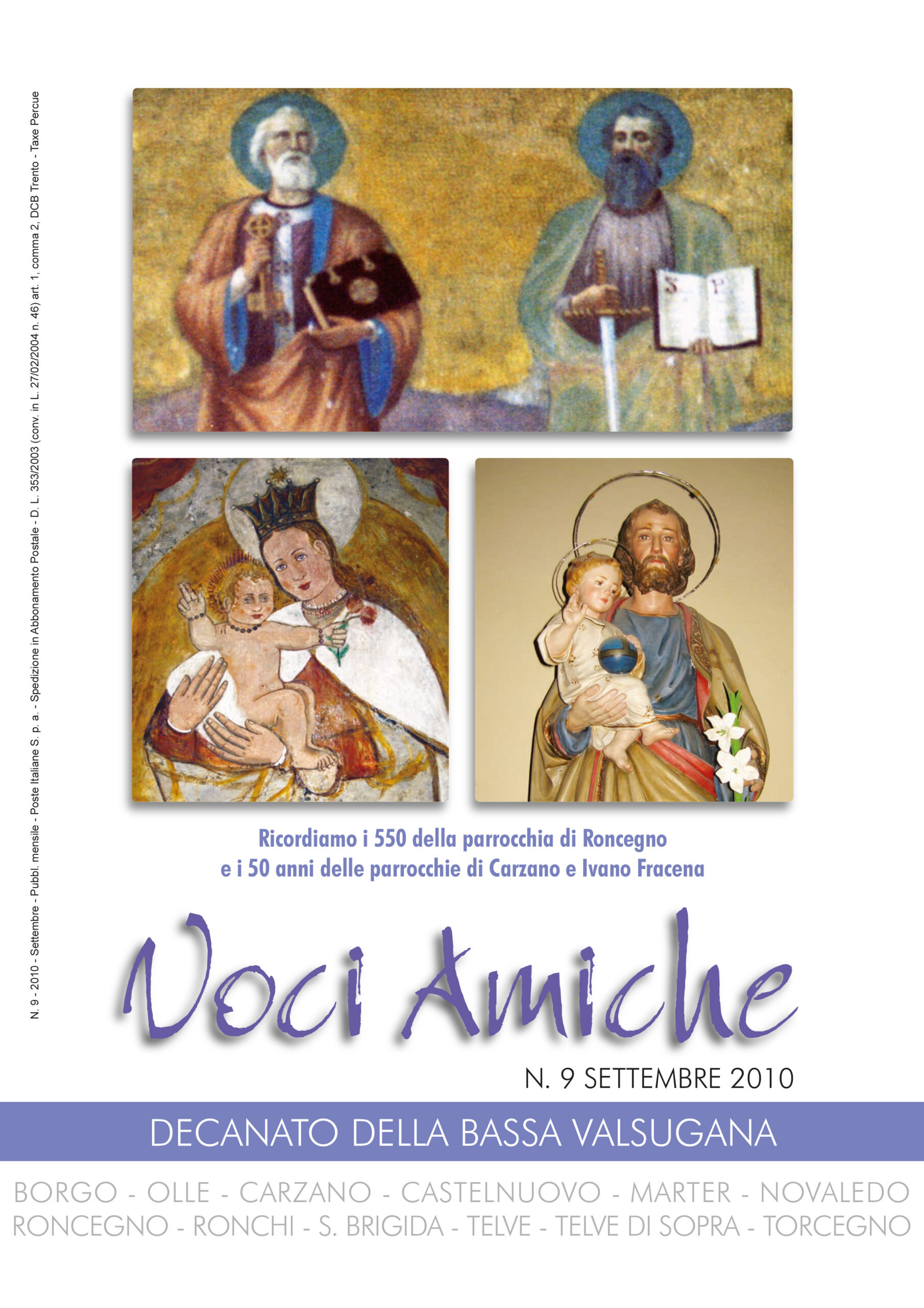 Voci Amiche – Settembre 2010