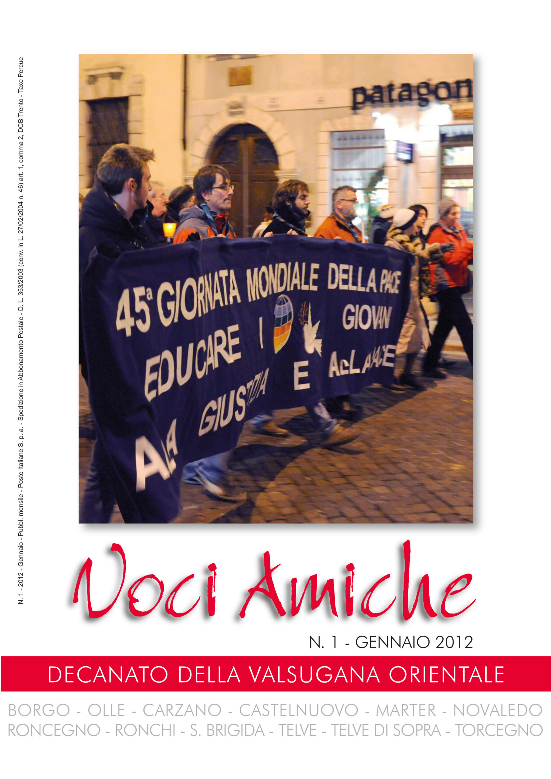 Voci Amiche – Gennaio 2012