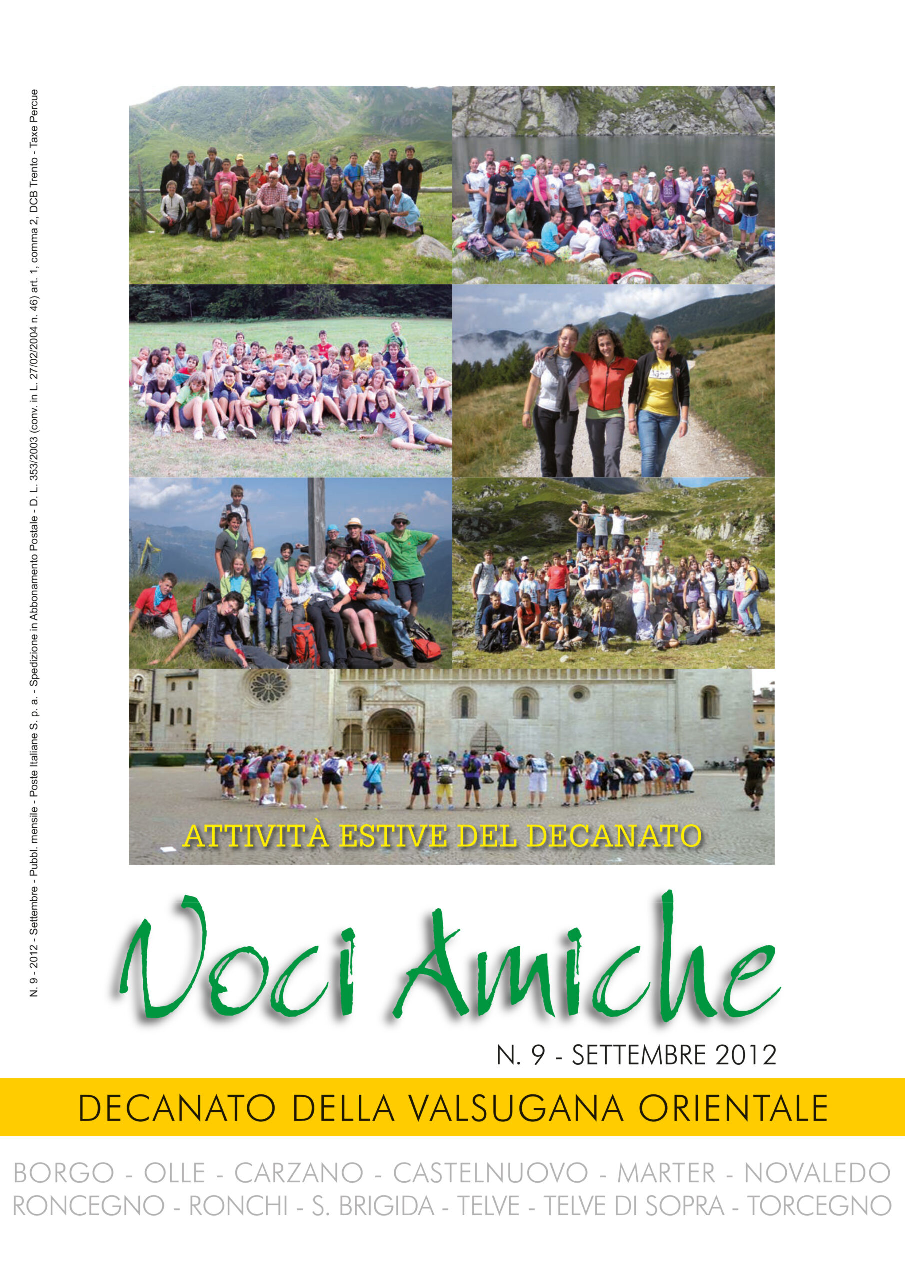 Voci Amiche – Settembre 2012