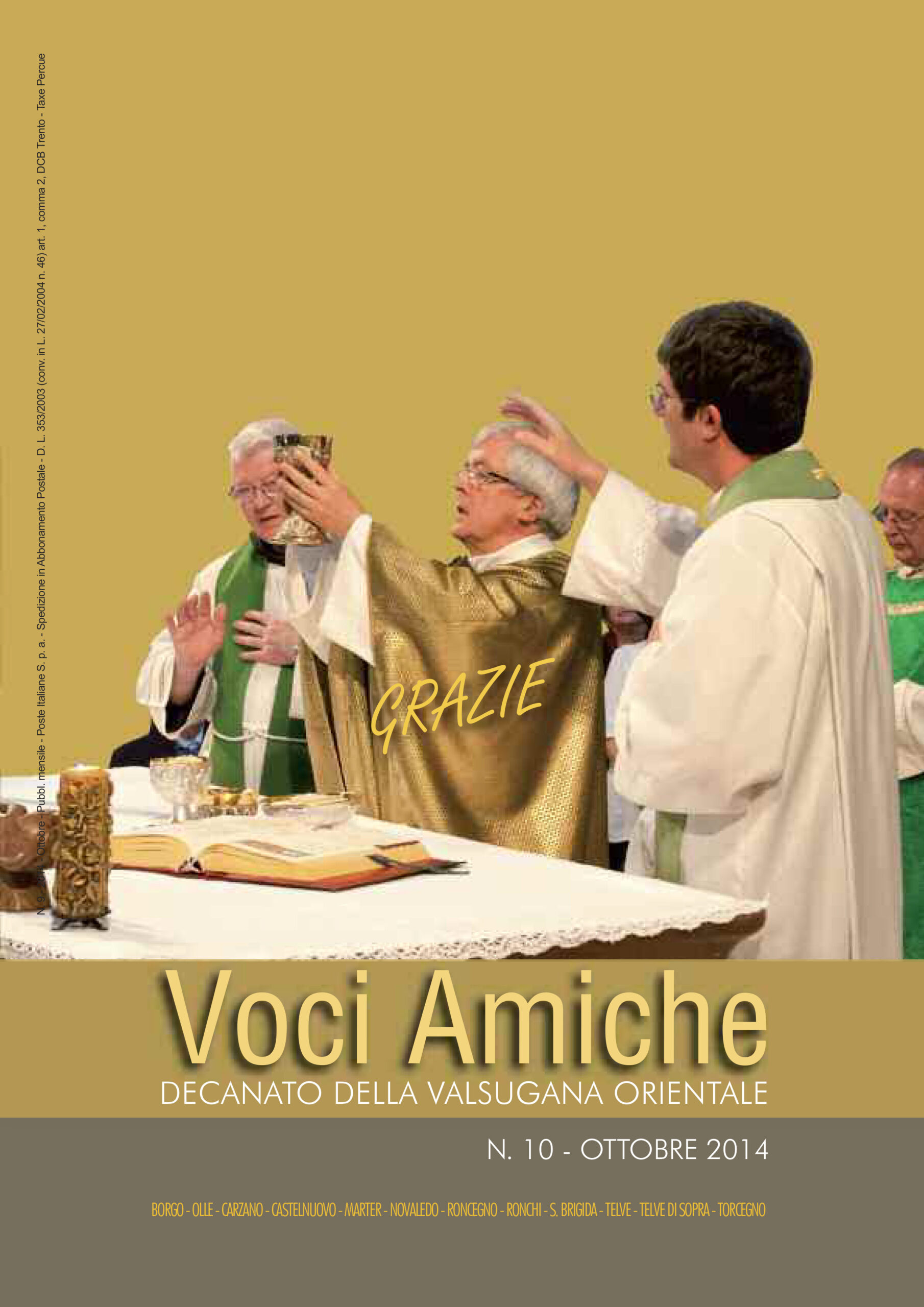 Voci Amiche – Ottobre 2014