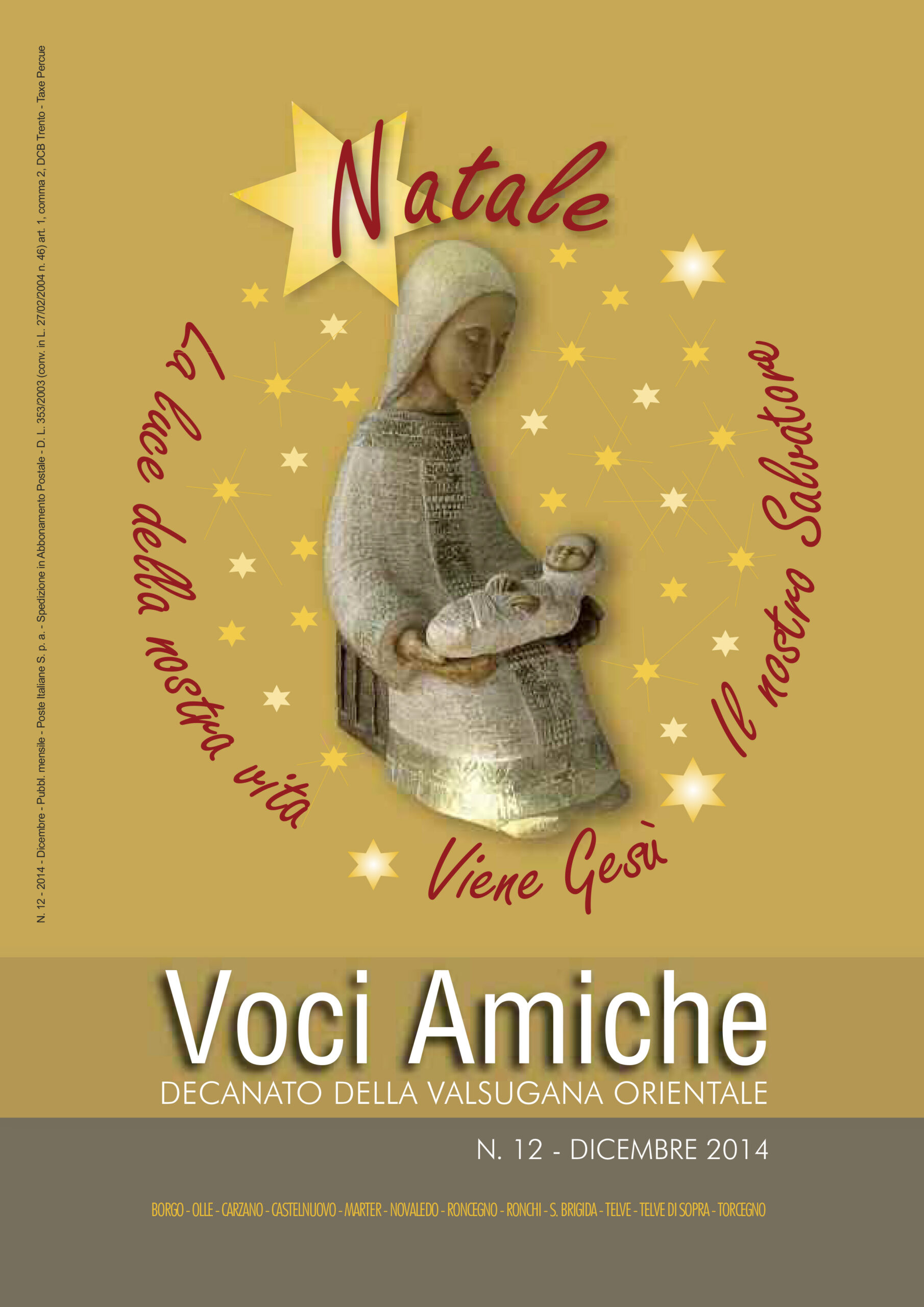 Voci Amiche – Dicembre 2014