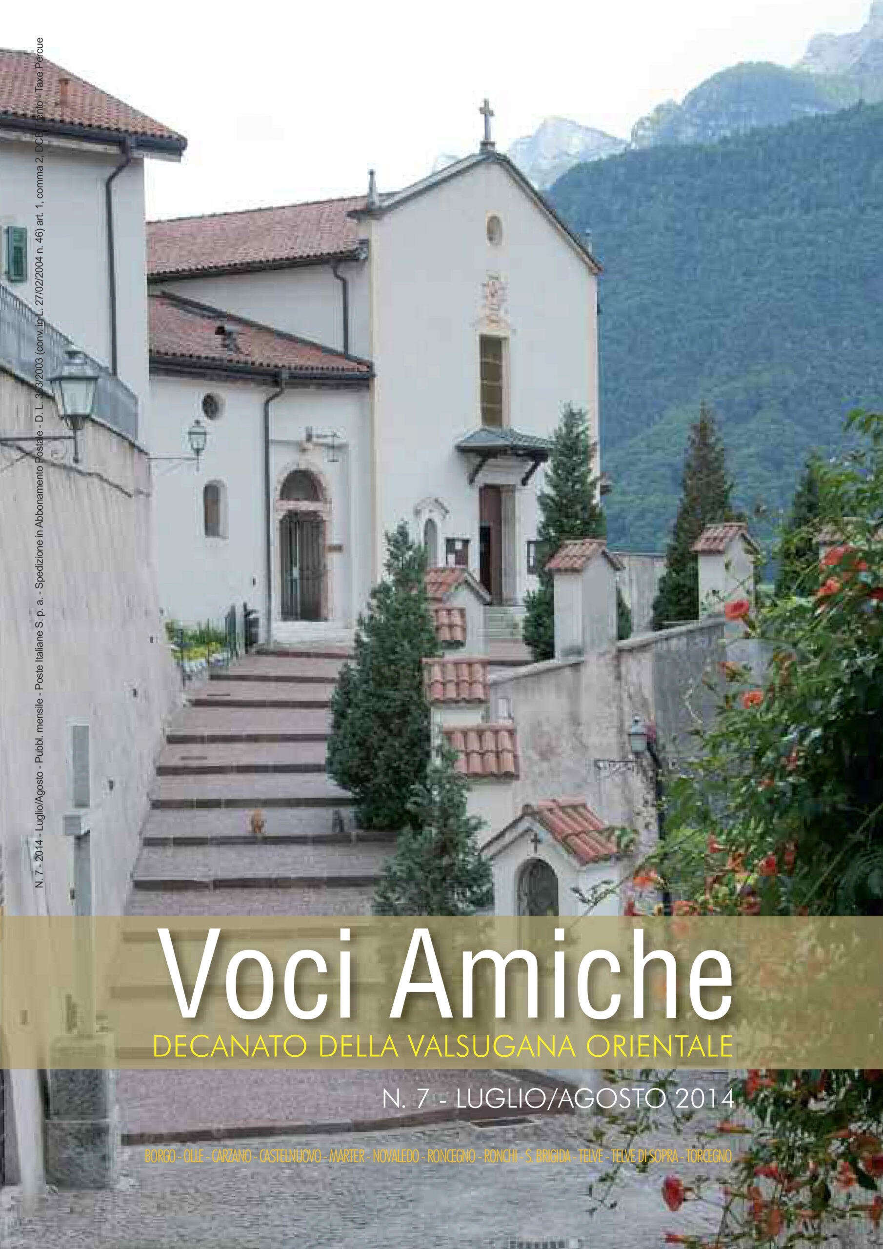 Voci Amiche – Luglio/agosto 2014