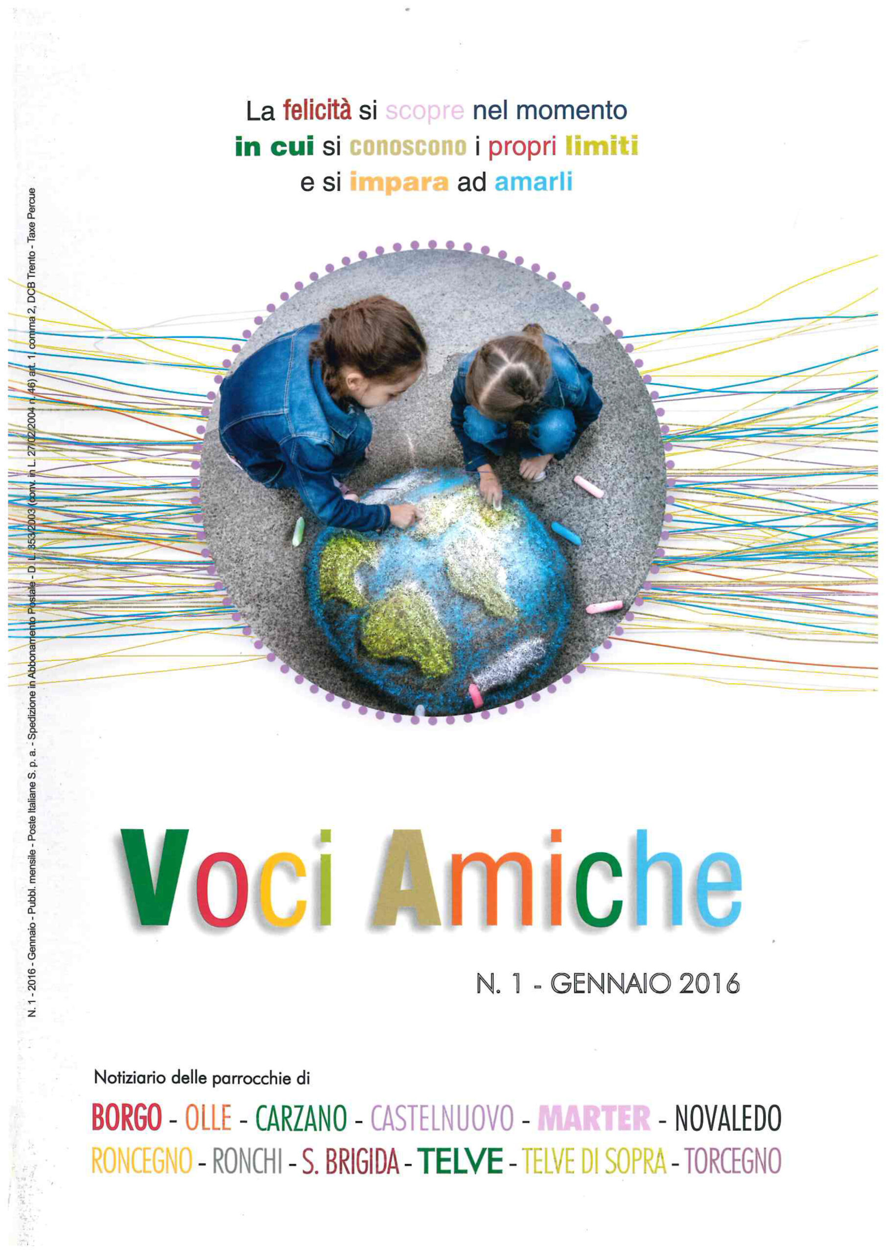 Voci Amiche – Gennaio 2016