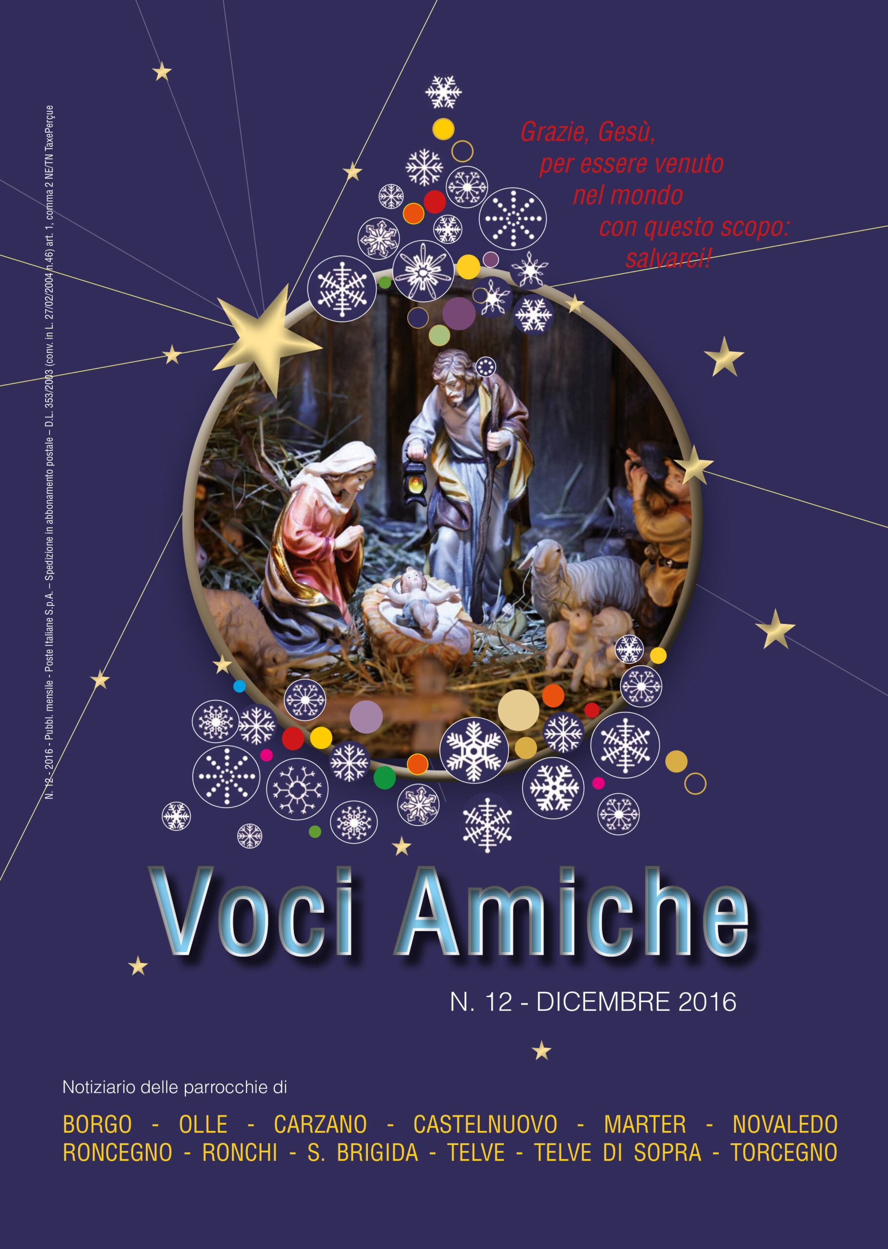 Voci Amiche – Dicembre 2016