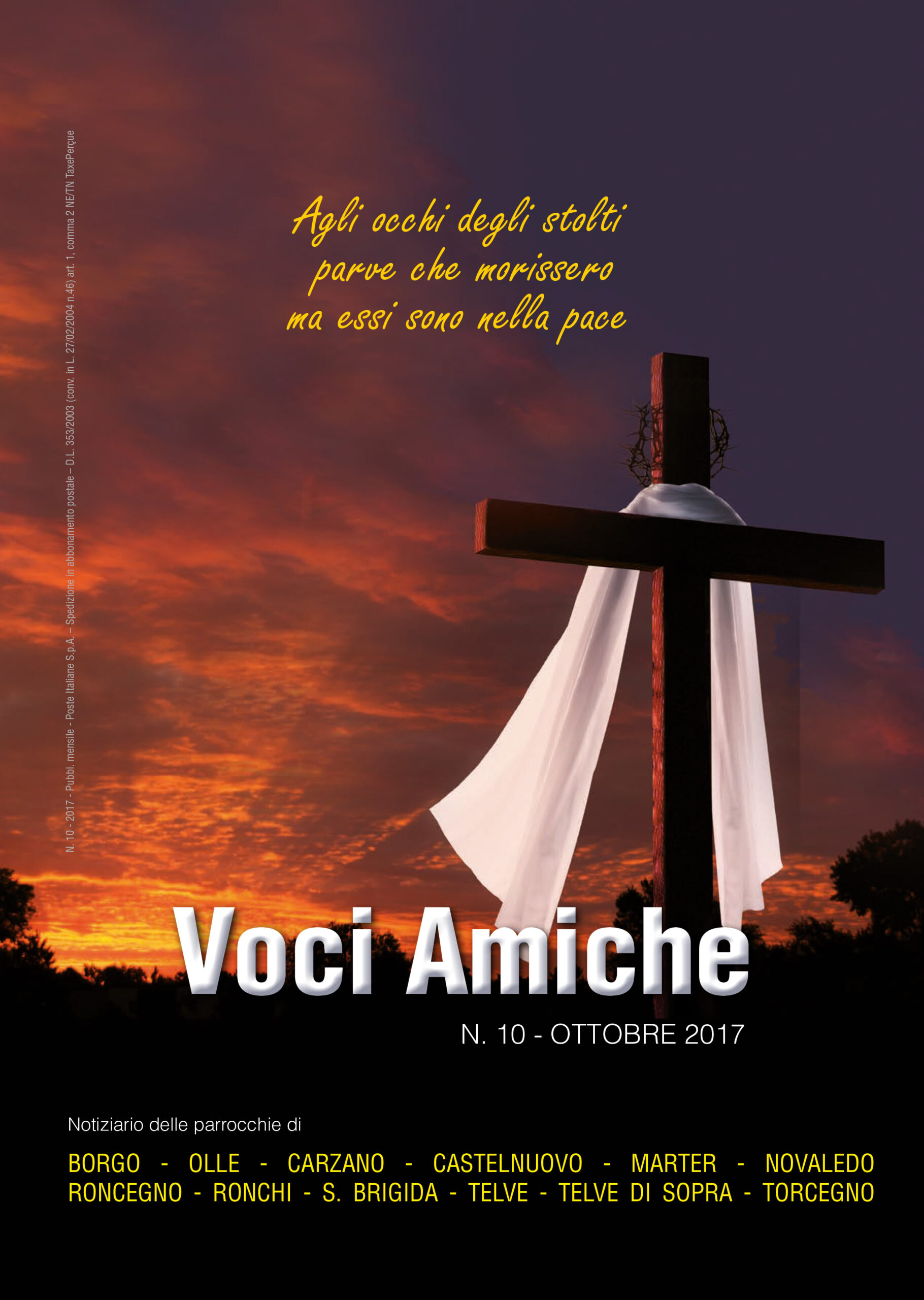 Voci Amiche – Ottobre 2017