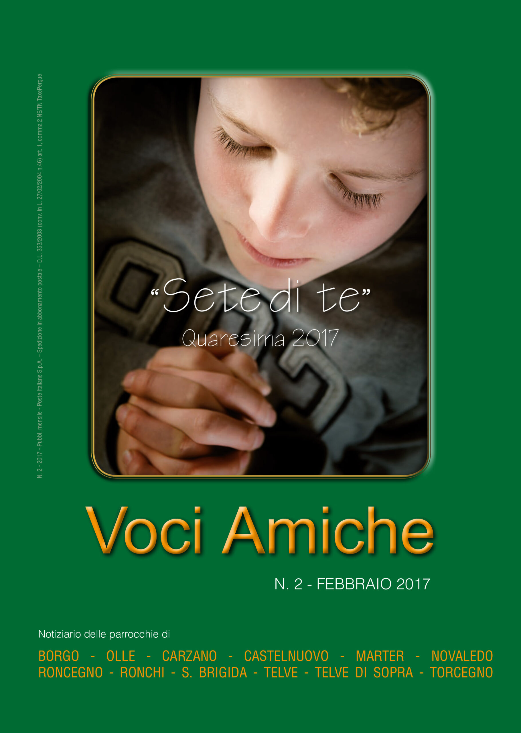 Voci Amiche – Febbraio 2017