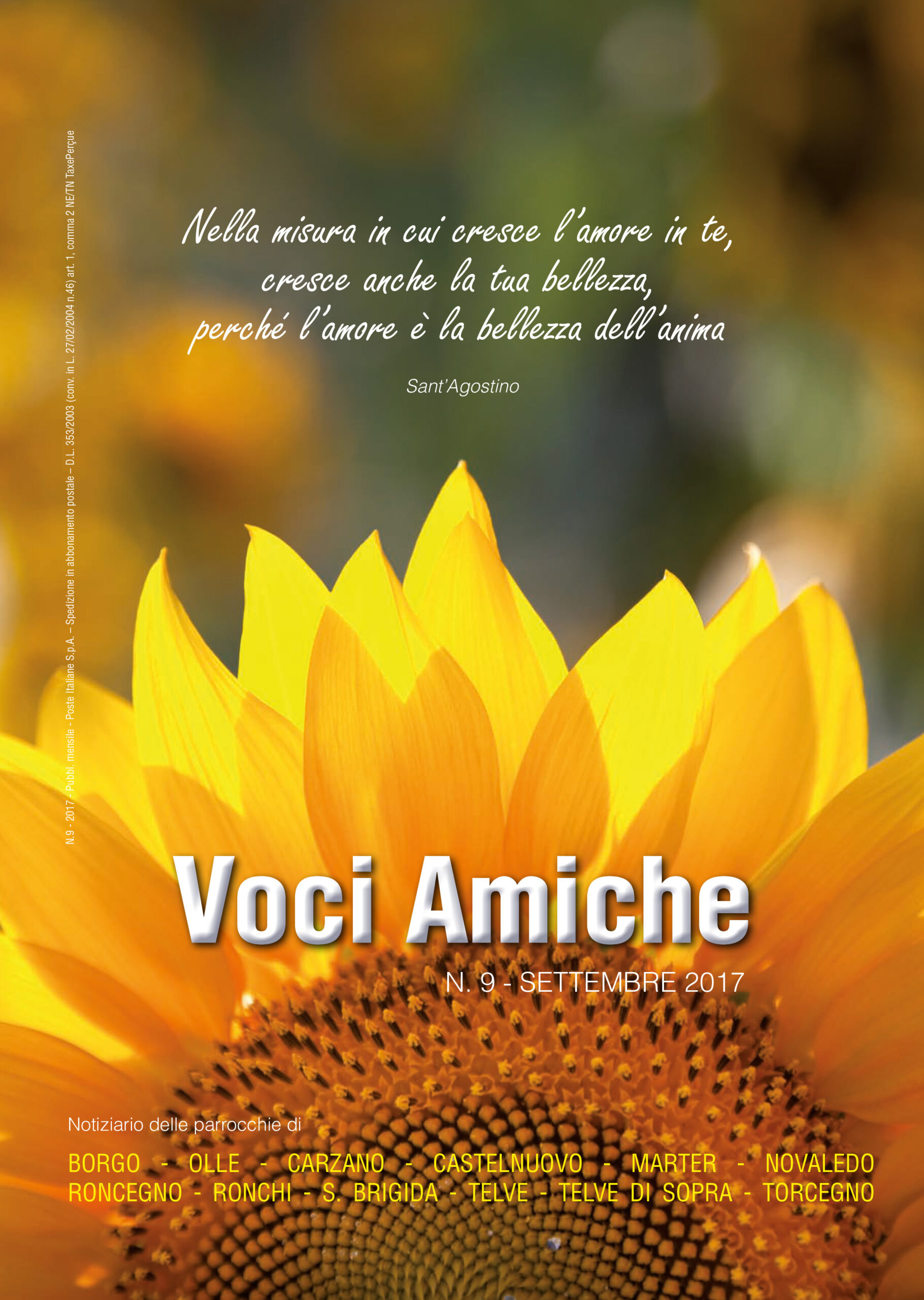 Voci Amiche – Settembre 2017