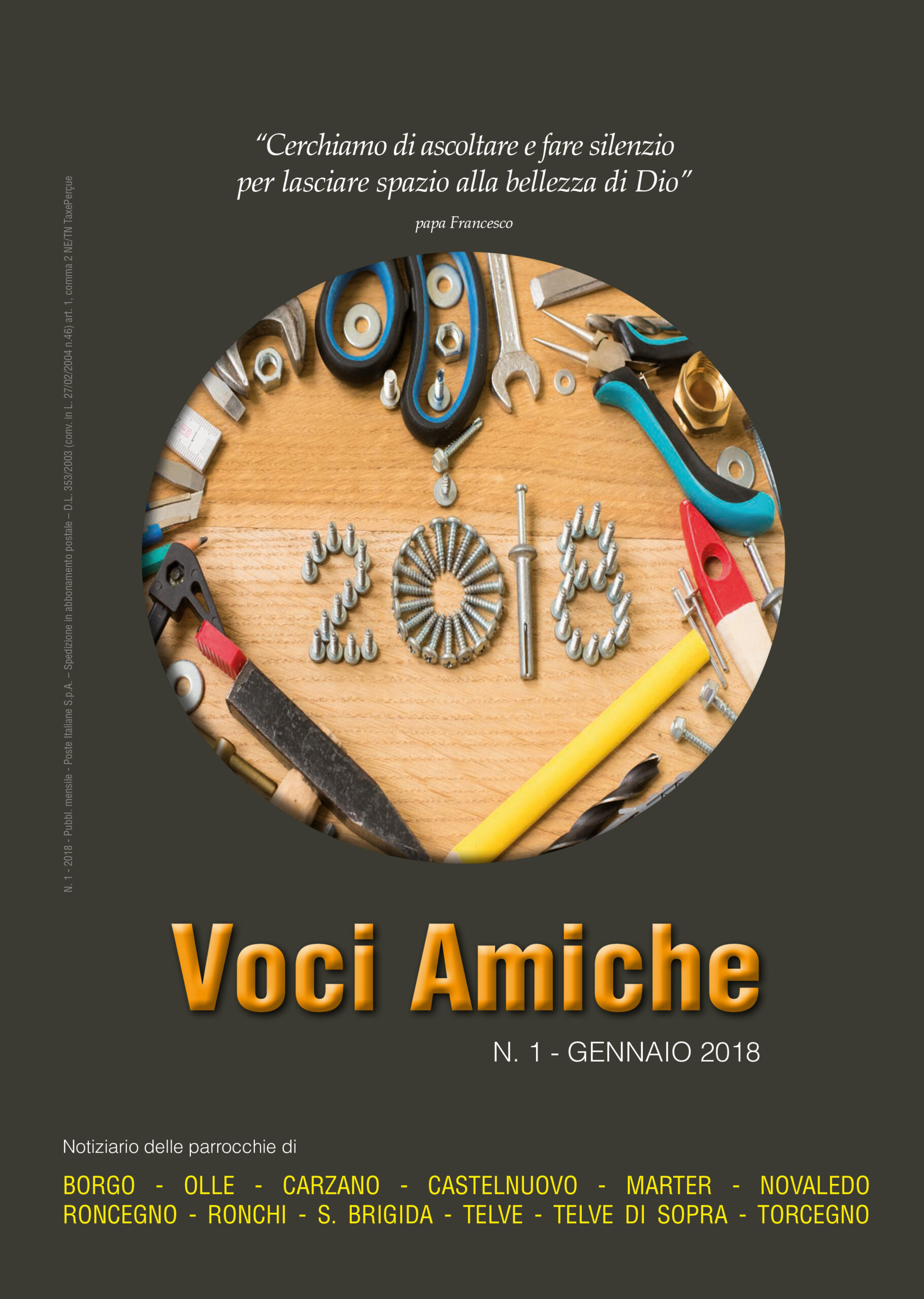 Voci Amiche – Gennaio 2018