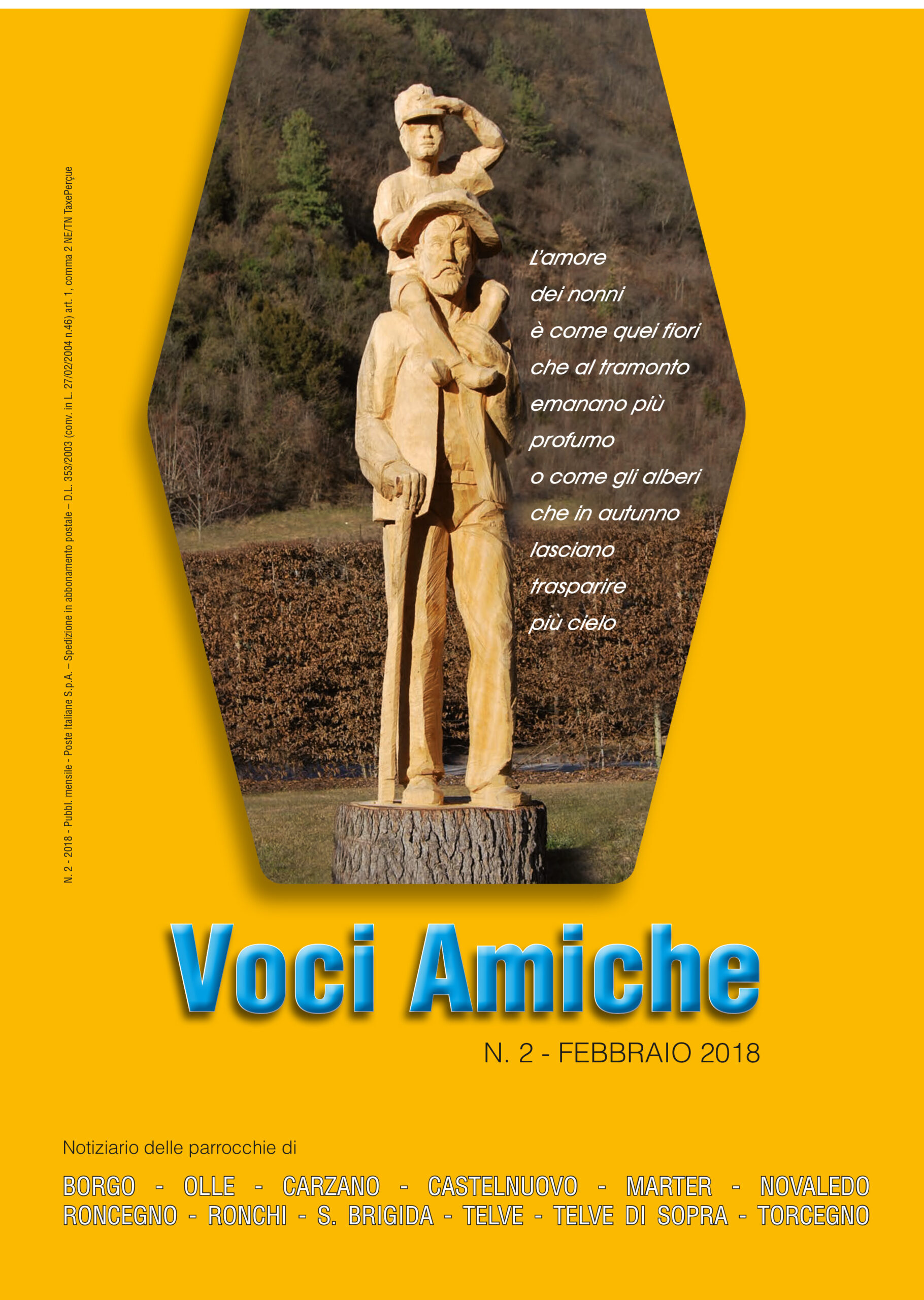 Voci Amiche – Febbraio 2018