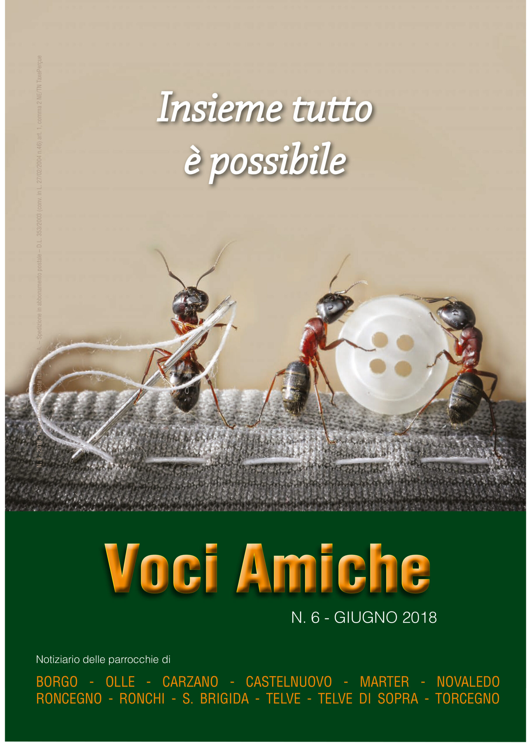 Voci Amiche – Giugno 2018