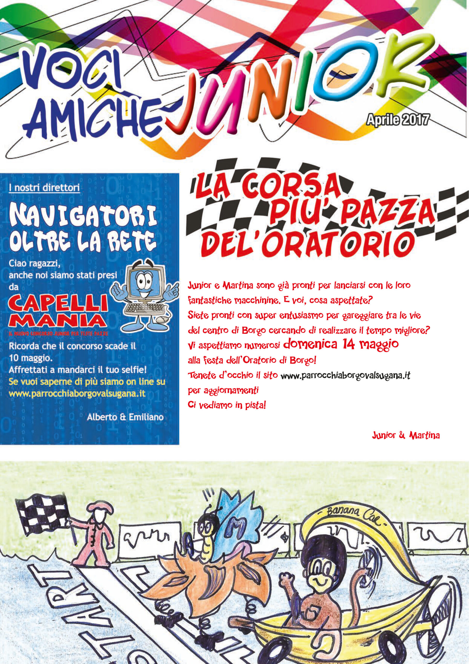 Voci Amiche Junior – Aprile 2017