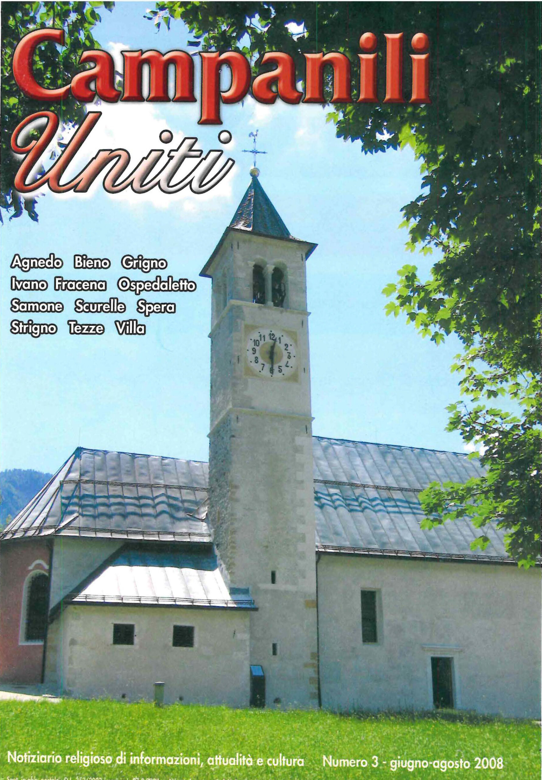 Campanili Uniti 2008/3 – Giugno/agosto