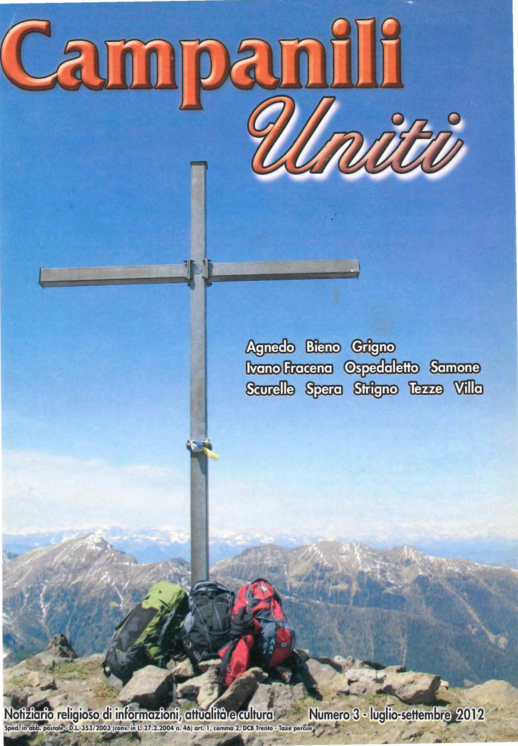 Campanili Uniti 2012/3 – Luglio/settembre